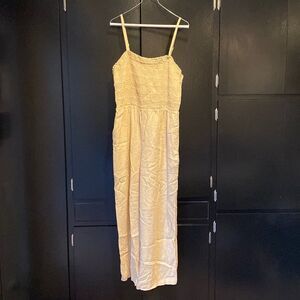 E Universal Thread Women’s Large Romper Strap Relaxed Fit Elastic Smocking